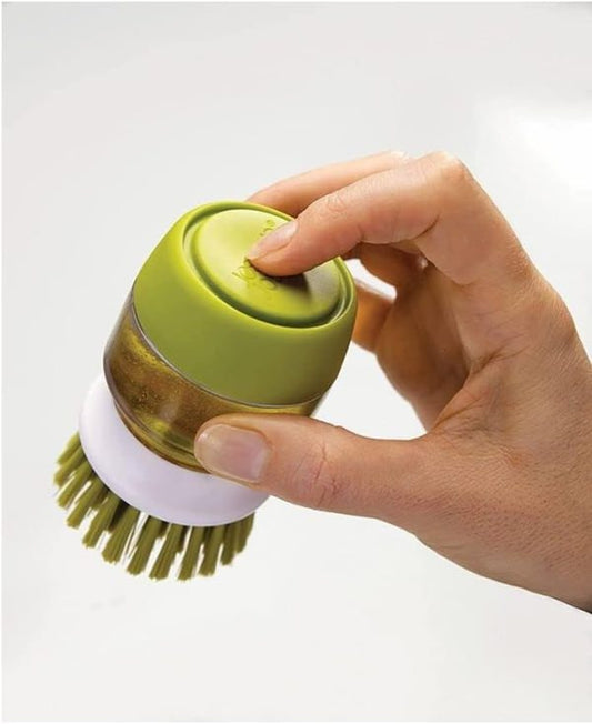 Dishwashing Brush With Liquid Soap